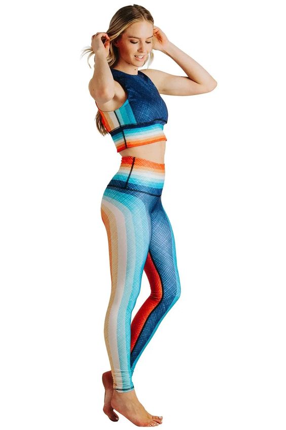 Retro Rainbow Leggings - Best Seller - Size Inclusive